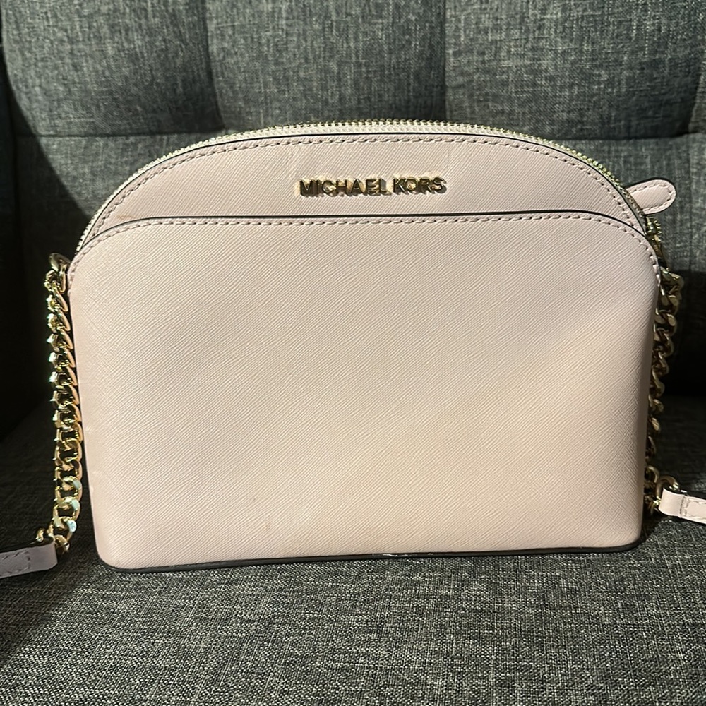 Michael Kors Light Pink Crossbody / Shoulder Bag